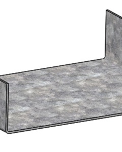 Support sheet for 3-way Galv